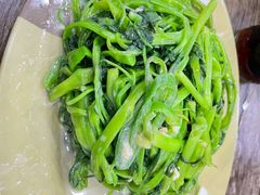 腐乳通心菜-贞姨美食·老字号海鲜大排档