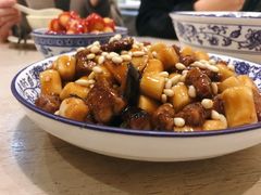 松子牛肉炒年糕-兔爸私家小厨(新北万达店)