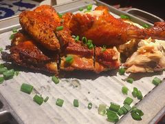 绿茶葱香烤鸡-绿茶餐厅(乐峰广场店)