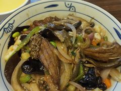 虾爆鳝汤面-爱家面馆(常州总店)