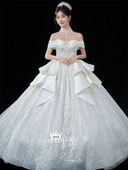 点击看大图 -艾拉·女王婚纱礼服馆
