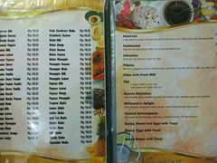 菜单-Jonah's Fruit Shake & Snack Bar