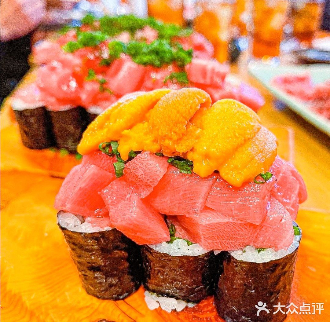 主厨老板的边角料随便做做寿司...