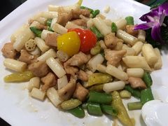 鸡丁川辣炒藕尖-绿雅居原生态农庄(小涌店)