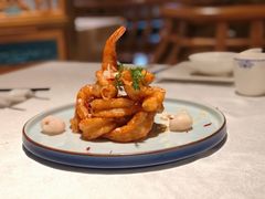 蜜汁酥皮虾-北平楼·烤鸭·北京菜(牡丹园店)