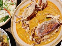 脆炸软壳蟹配泰皇古法咖喱-CHINCHIN 青青·泰国料理(万象食家店)