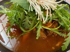 土豆排骨火锅-喇喇排骨火锅·传统韩式脊骨汤(望京西园总店)