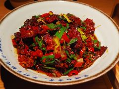 寨子里的腊牛肉-吃饭皇帝大土家民族菜(正大广场店)