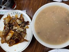 大米绿豆粥-清真永恒华威肉饼(潘家园店)