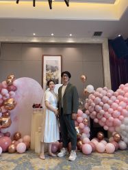 -七月气球布置订婚·宝宝宴· 求婚·生日布置(二七万达店)