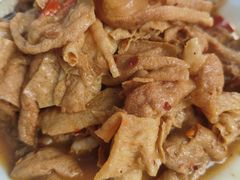 小炒豆浆皮-黄牛肉馆·皖南土菜
