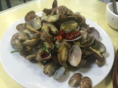 辣炒蚬子(蛤蜊)-华春餐馆(鱼山路店)