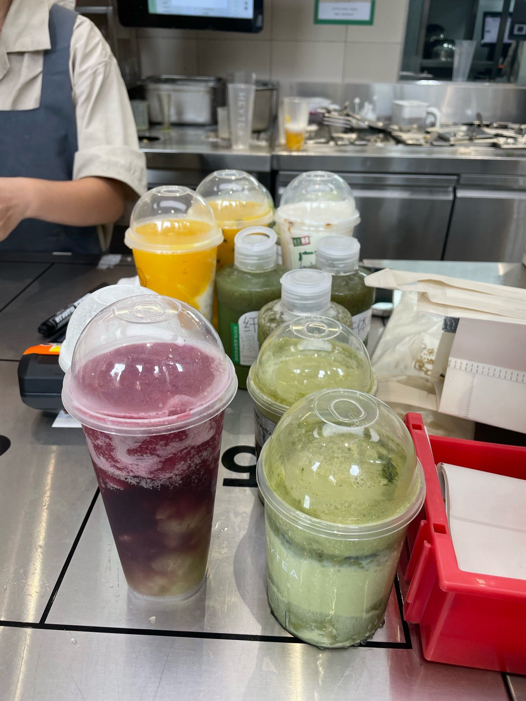 奶茶做的不错「喜茶(东莞寮步万润广场店)」