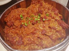糯米蒸牛肉-刘胖子家常菜·蹄花焖藕(中南店)