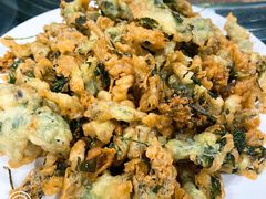 炸花椒芽-燕北云山·农家菜·灶台鱼(密云溪翁庄店)