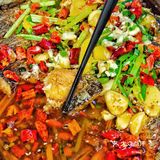  四方坪宝藏宵夜大排档🍢烤鱼烤串嘎嘎香