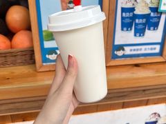 桂花酒酿酸奶奶昔-一杯黔茶(西江千户苗寨古街店)