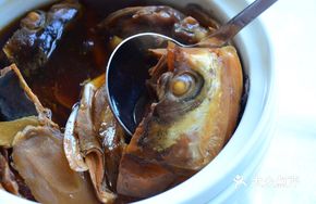 Glutinous Rice Wine Stewed Fish Head