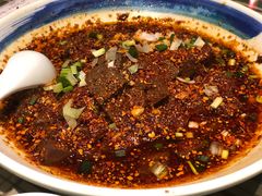 辣子蒜羊血-大厨小馆(华阳城店)