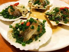 清蒸扇贝-温州一家人美食(西木头市店)