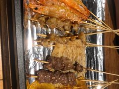 -路边摊小炉子烧烤