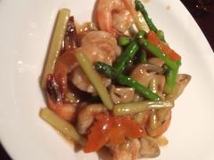 芦笋虾仁-食肆&Fourteen(武林夜市店)