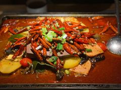 毛血旺烤鱼-探鱼·鲜青椒爽麻烤鱼(广州南沙万达广场店)