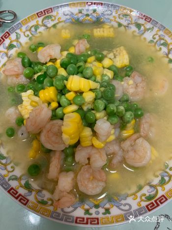 虾仁炒双丁（玉米及豌豆）简单易学