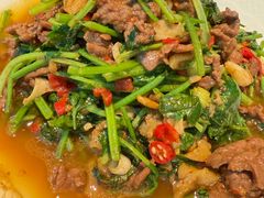 香菜摔打黄牛肉-桂满陇·杭州小馆(巴黎春天浦建店)