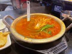 五花肉泡菜汤-青春贝壳韩国烤肉(虹泉路店)