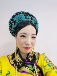 -后宫·古装汉服京剧儿童亲子全家福摄影