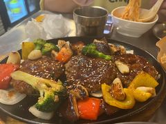 牛肉饼-富乐满韩国正宗炸鸡韩国料理(虹泉路店)