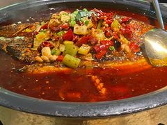 -探鱼·鲜青椒爽麻烤鱼(苏宁广场店)