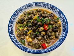 酱爆丝螺-两户人家农家乐