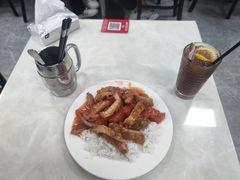 番茄猪扒饭-好好滋味茶餐厅