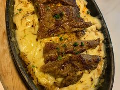 流金芝士牛排饭-豪客来牛排(中央花苑店)