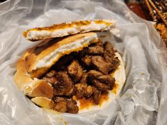 -老兰家传统烧烤炒菜泡馍(小南门店)