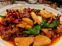 新疆大盘鸡-西域阿里马新疆菜·清真(桂花路店)