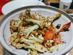 干锅有机菜花-宽鲜锅贴家常菜(永旺东部购物中心香港中路店)
