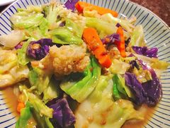 马来盏酱炒杂菜-上楼私房菜(院士路店)
