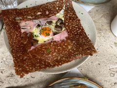 巴黎火腿鸡蛋芝士蘑菇可丽饼-RAC BAR(安福路店)