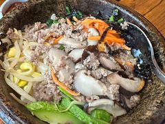 石锅拌饭-小花花炭火烤肉·十五年延吉风味(左家庄店)