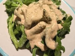 冰草芝麻沙拉-江边城外烤全鱼(龙德广场店)