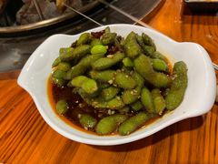 凉拌毛豆-炭虎子水浒烤肉(梦时代店)