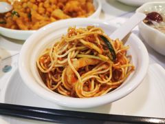 火山虾丝凉面-付掌柜在成都·热炒砂锅集(金禾店)