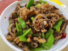 干煸鱿鱼-满口香饭店