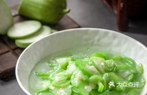 Stir-fried White Loofah from Hunan