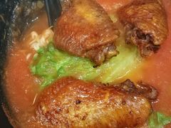 番茄汤底鸡翼出前一丁-华嫂冰室(尖沙咀店)