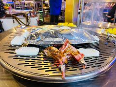 烤羊排-老安火盆烤肉(金寨路店)