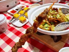 烤羊肉串-西贝莜面村(正大广场店)